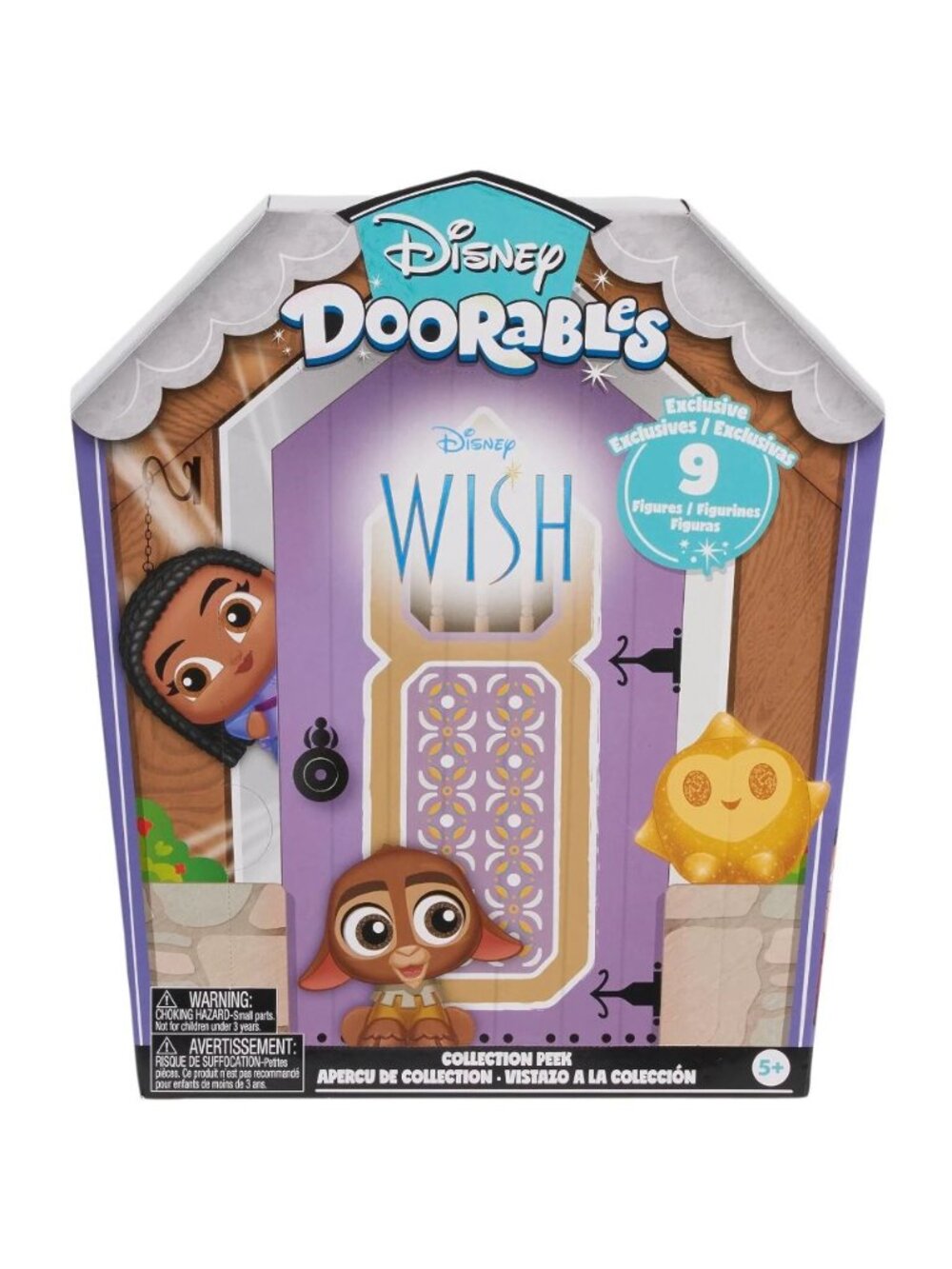 Disney Doorables: Wish Collection Peek – 9 Exclusive Figures – NEW & SEALED